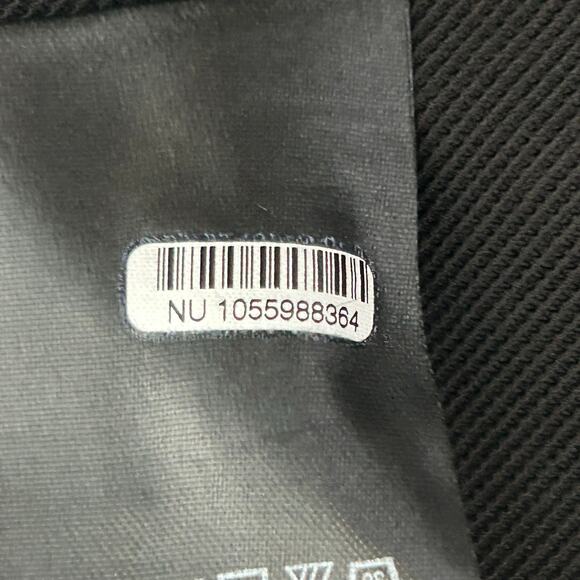 Anthropologie Black Mock Neck Lace Inset, Fit & Flare Dress, Sz Medium - Picture 7 of 9